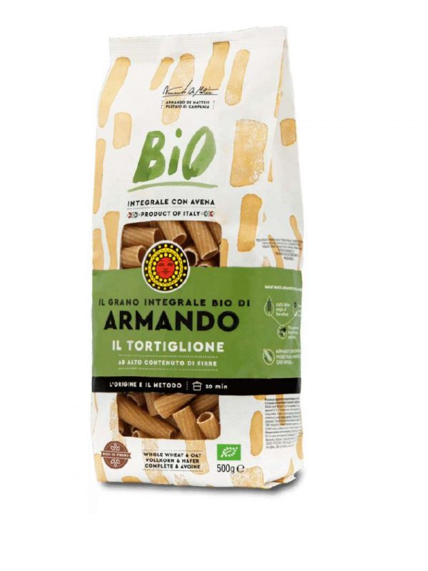 armando-tortiglione-integrale-bio-pasta-500-gr